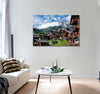 Swiss Village Canvas Print