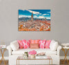 Beauty of Swiss City Canvas Print