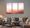 Sunset in Mountains Canvas Print