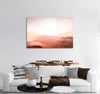 Sunset in Mountains Canvas Print