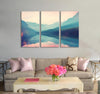 Lake & Mountains Canvas Print