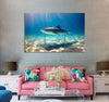 Black Shark Canvas Print