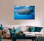 Grey Whale Underwater Canvas Print