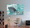 Dolphin in a Body of Water Canvas Print