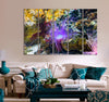 Purple Underwater Plant Canvas Print