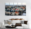 Prestigious Neighborhood Canvas Print