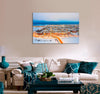 Amazing Winter Cityscape Canvas Print