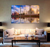 Taj-Mahal Scenic Sunset Canvas Print