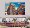 Colorful Gopura Canvas Print