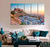 Blue City Canvas Print