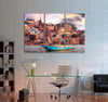 Varanasi City Canvas Print