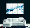 Blue & White Canvas Print