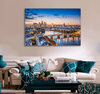 Frankfurt Financial District Canvas Print