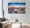 Frankfurt Financial District Canvas Print