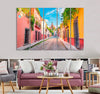 Colorful Facades Canvas Print