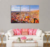 Colorful Historical City Canvas Print