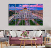 Sunset Time Canvas Print