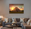 Ancient Mayan Pyramid Canvas Print