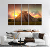 Ancient Mayan Pyramid Canvas Print