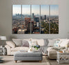 Mexico City Panorama Canvas Print