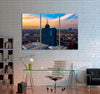 Beautiful Sunset in Mexico City Canvas Print