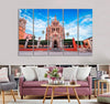 Cathedral in Sunset Canvas Print