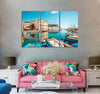 Marina Boats Canvas Print