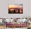 View over Old Town Canvas Print