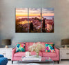 View over Old Town Canvas Print