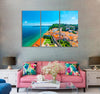 Piran City Canvas Print