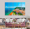 Piran City Canvas Print