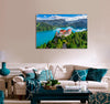 Beautiful Castle and Lake Canvas Print