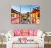 Village in Seoul Canvas Print