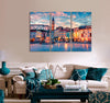 Old Square Canvas Print