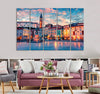 Old Square Canvas Print