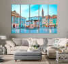 Beautiful Street Landscape Canvas Print