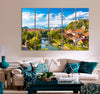 Slovenian Capital Canvas Print