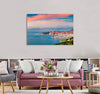 Impressive Spring Sunset Canvas Print