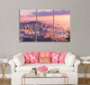 Seoul City Skyline Canvas Print