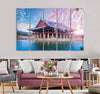 Palace in Spring Canvas Print