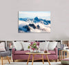 Aerial Mountains Canvas Print