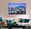 Seoul Downtown Cityscape Canvas Print