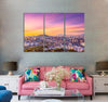 Sunrise of Seoul Downtown Canvas Print