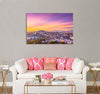 Sunrise of Seoul Downtown Canvas Print