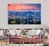 Cityscape of Seoul Canvas Print