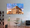 Parthenon Temple Canvas Print