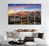 Temple in Acropolis Canvas Print