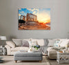 Temple of Poseidon Canvas Print