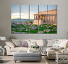 Sunset on the Acropolis Canvas Print