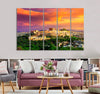 Acropolis Parthenon Canvas Print